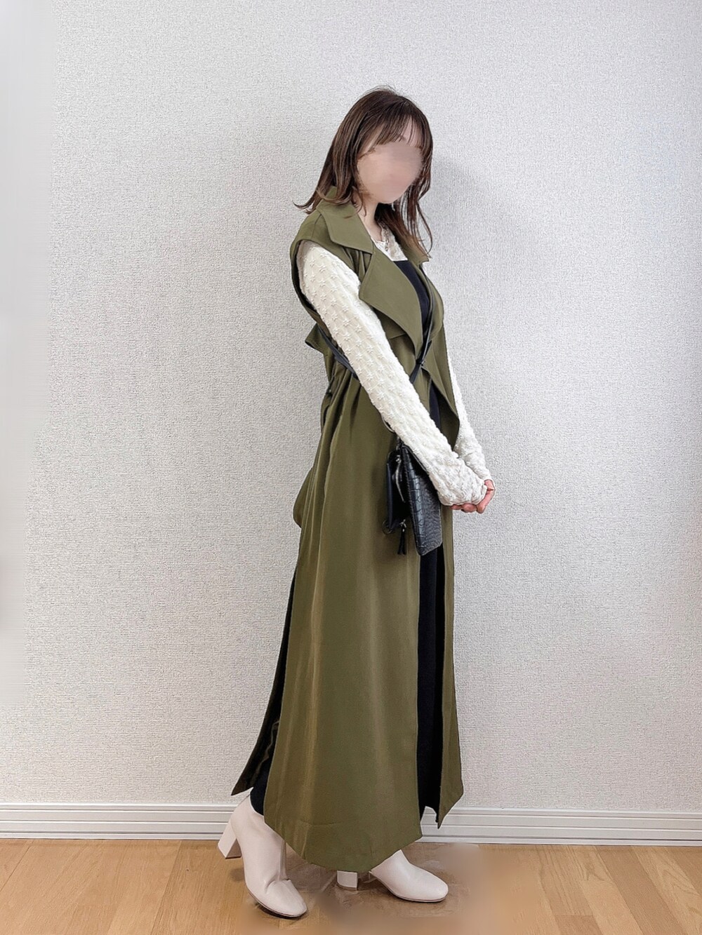 ã°ãªãŒã³ç³»ã®ãã¬ã³ãã³ãŒãããã«ãŒç³»ã®ã¹ã«ãŒãããã¯ã€ãç³»ã®ãã¹ããççšããã¬ãã£ãŒã¹ã®ç§ã³ãŒãã£ããŒãã®4æç®ã®åç