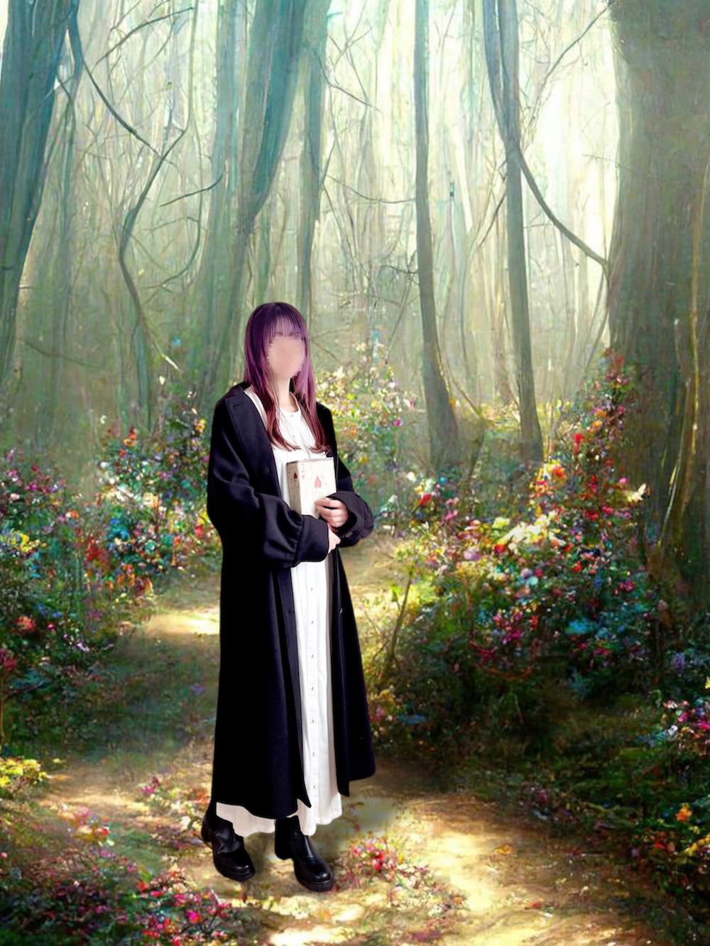 ブラック系の音楽/本・雑誌、ホワイト系の音楽/本・雑誌を着用したレディースの秋コーディネートの2枚目の写真