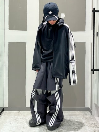 Adilenium シーズン 2 オーバーサイズ ジップオフトラックパンツ