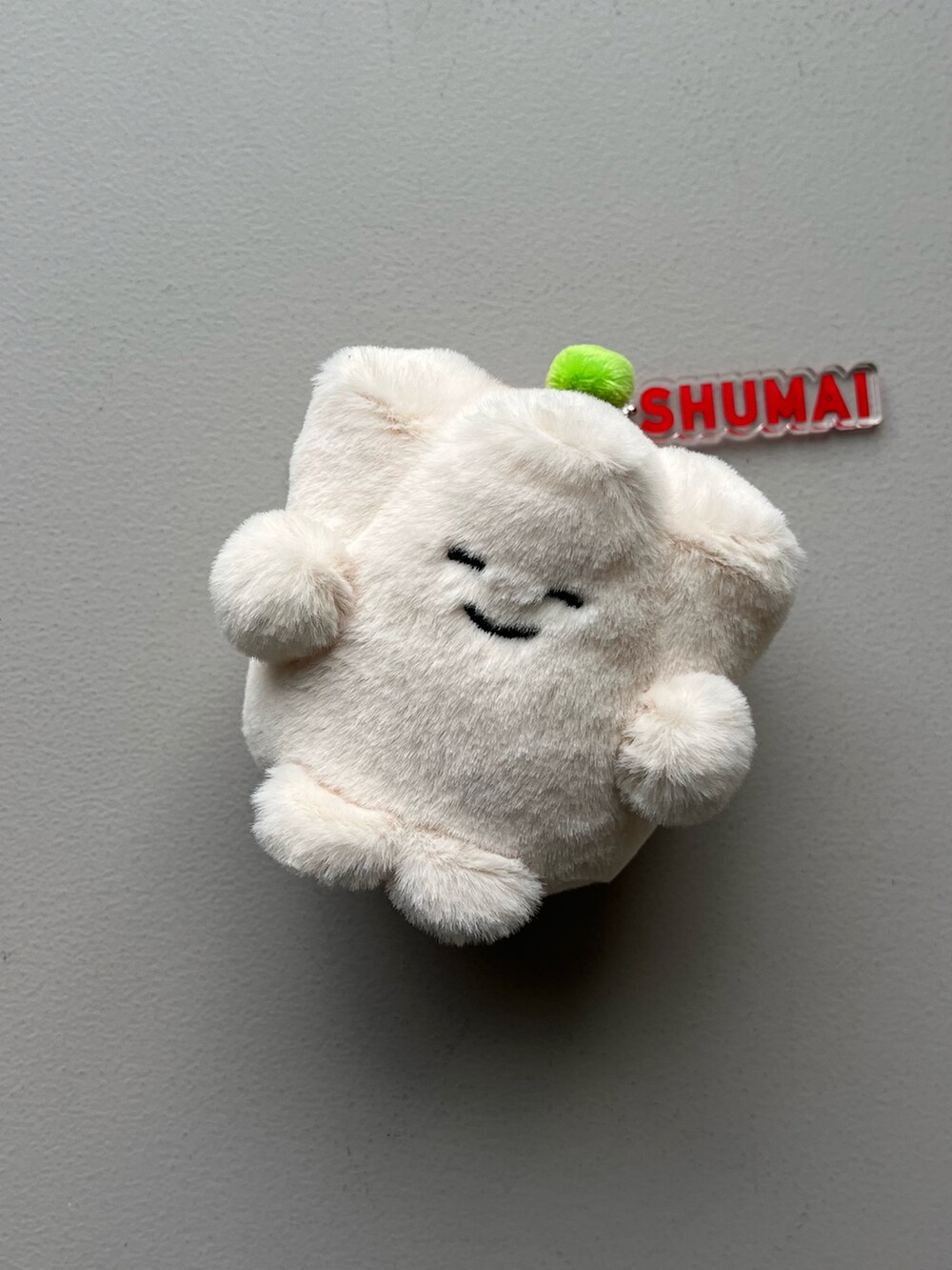 イエロー系のポーチ、グリーン系の財布、ホワイト系のチャームを着用したレディースの秋コーディネートの5枚目の写真