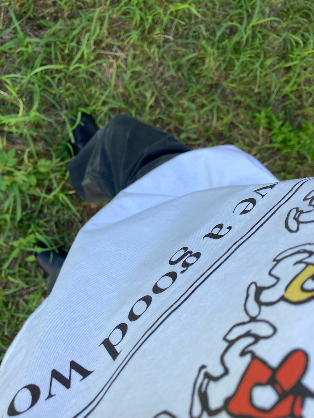 「バケットハット、バケハ、UNIQLO、marimekko、ユニクロ、マリメッコ、花柄、丸メガネ、Zparts、PEANUTS、SNOOPY、ピーナッツ、スヌーピー、ピーナッツスポーツクラブ、peanutssportsclub」｜「UNIQLOのアイテム（ハット、ブルー系）」を使った、【Khaki's】A田さん（メンズ・163cm）の秋コーディネートの2枚目の写真