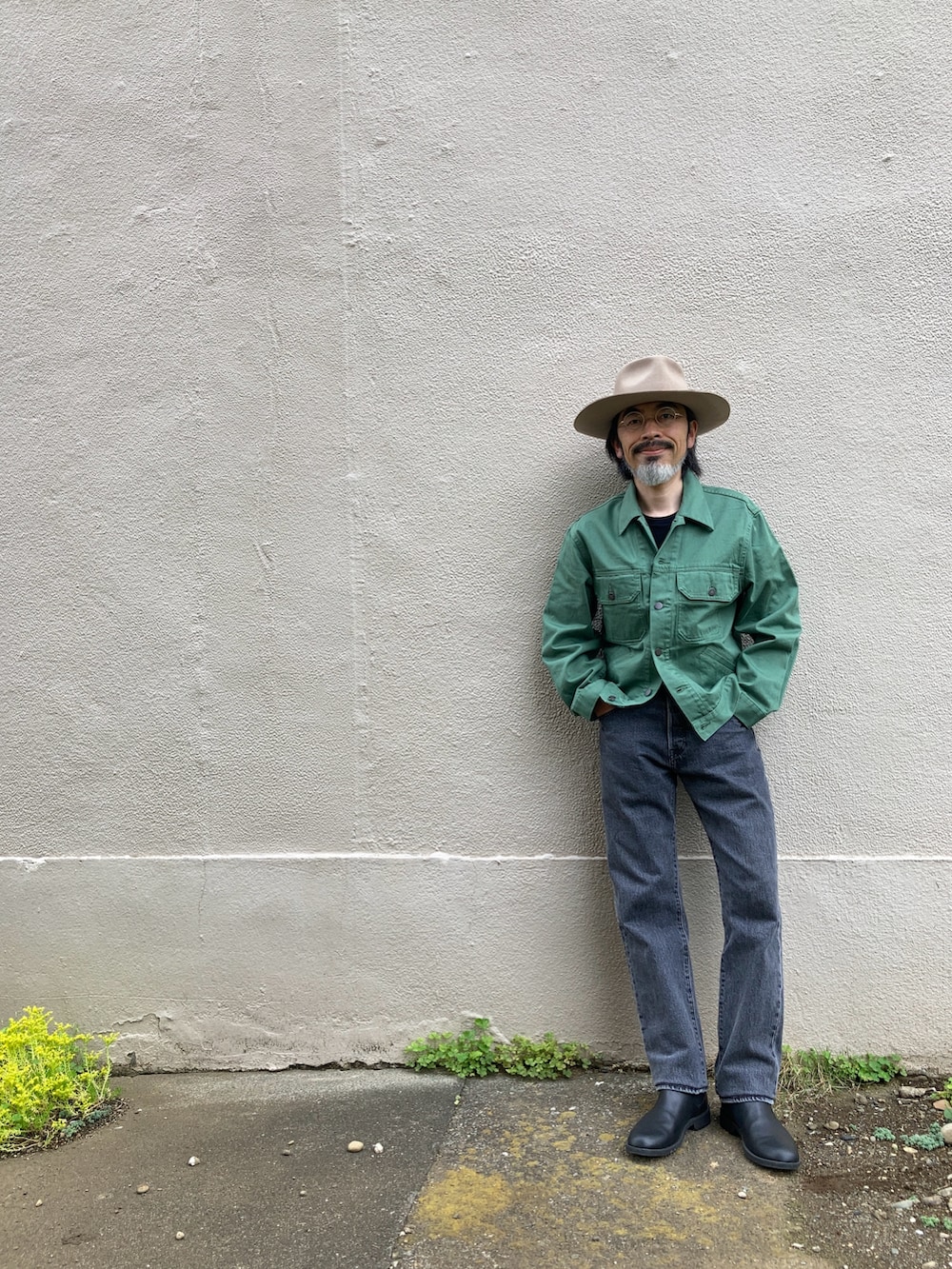 【Khaki's】A田さんの（BRIXTON）を使ったコーディネートの2枚目の写真