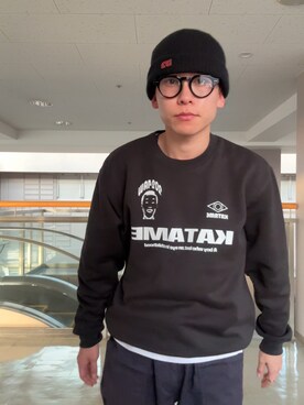katame スウェット　size L katame スウェット - メルカリ