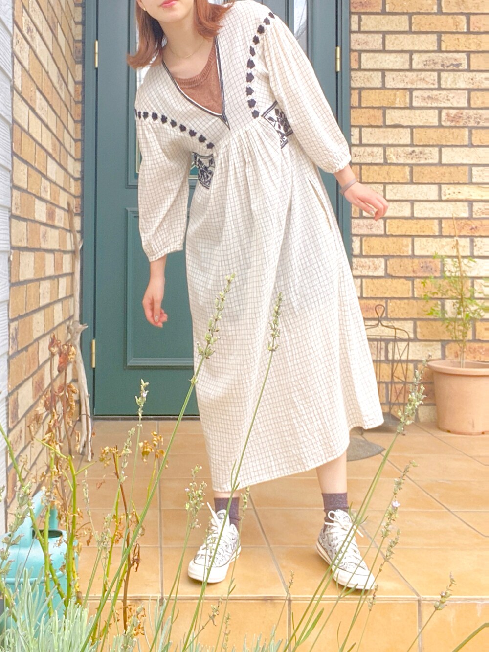 「ZARAのアイテム（ワンピース/ドレス、ホワイト系）」を使った、moepさん（レディース・154cm）の夏コーディネートの2枚目の写真