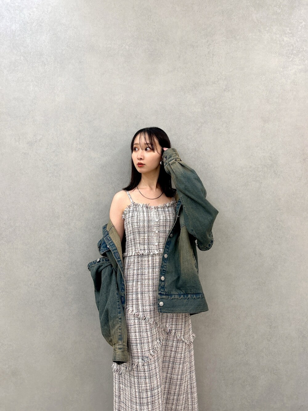 marin(dazzlin)|dazzlinのデニムジャケットを使った marin(dazzlin)|dazzlinのデニムジャケットを使った