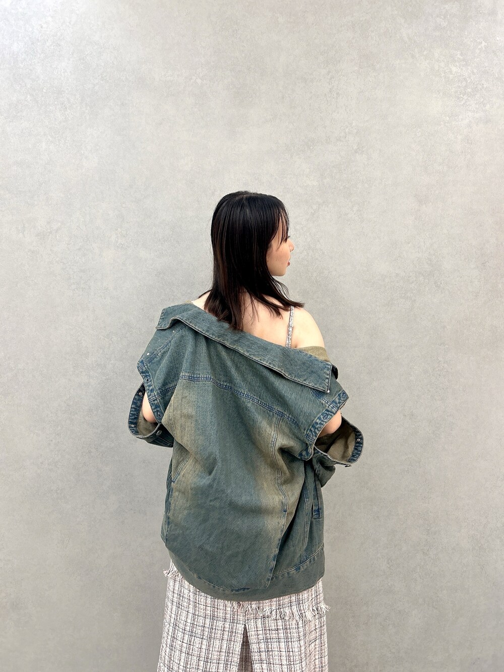 marin(dazzlin)|dazzlinのデニムジャケットを使った marin(dazzlin)|dazzlinのデニムジャケットを使った