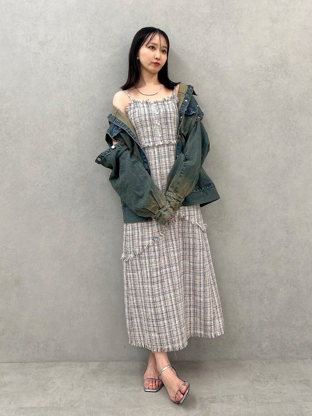 marin(dazzlin)|dazzlinのデニムジャケットを使った marin(dazzlin)|dazzlinのデニムジャケットを使った
