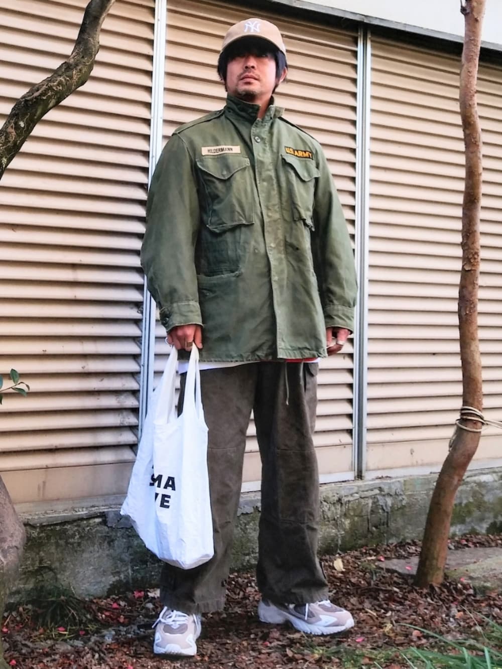 こんがり棒|us army M51 field jacketのミリタリージャケットを こんがり棒|us army M51 field jacketのミリタリージャケットを