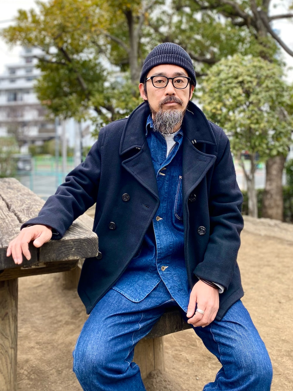 ヤギハシカズヒロ｜Levi's ENGINEERED JEANSのデニムパンツを使った