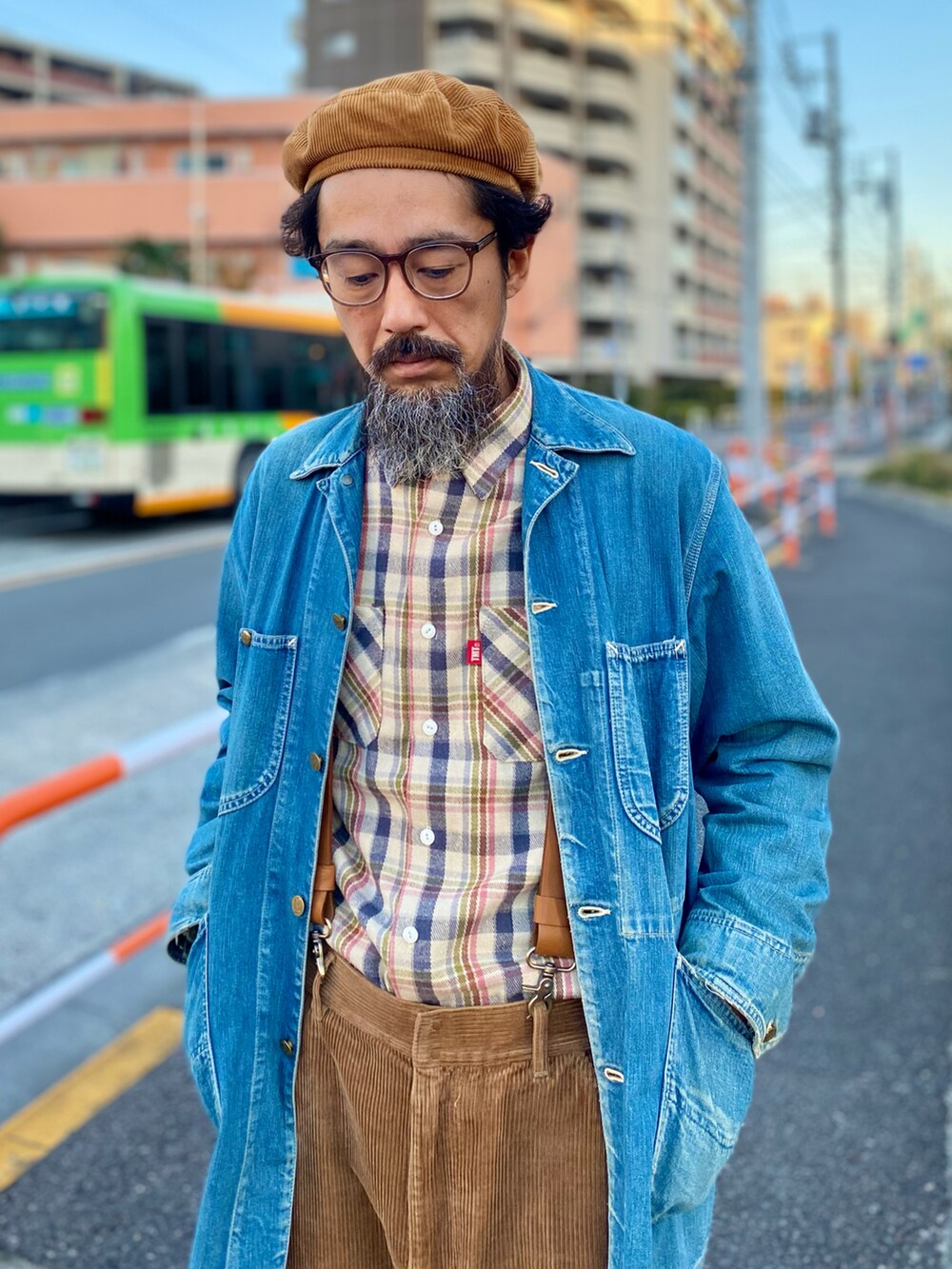 ヤギハシカズヒロ｜Leeのカバーオールを使ったコーディネート - WEAR