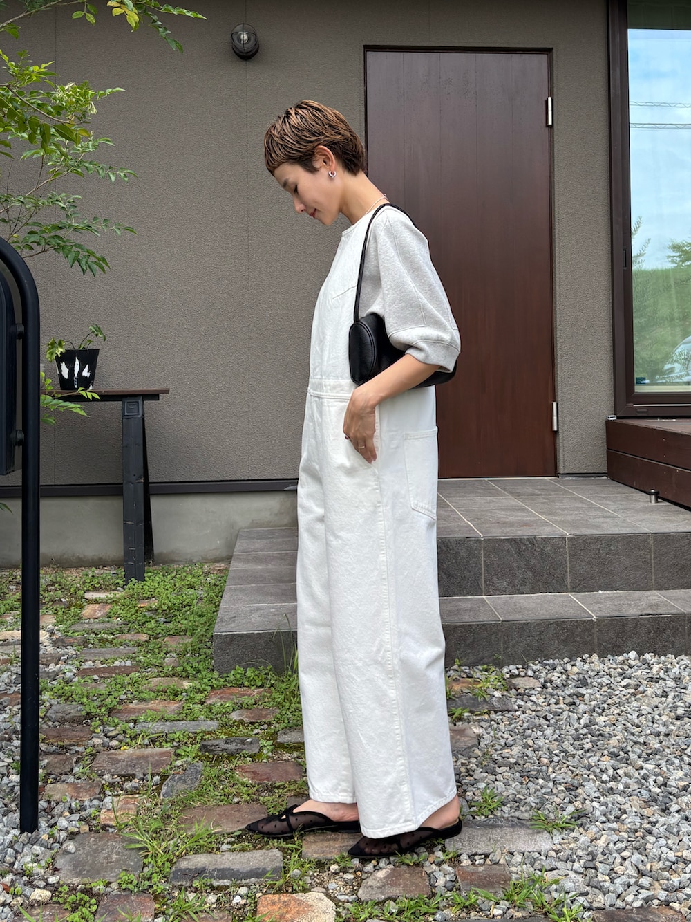 kokiminitaコラボ】コーンデニムアメスリサロペット PUAL CE CIN