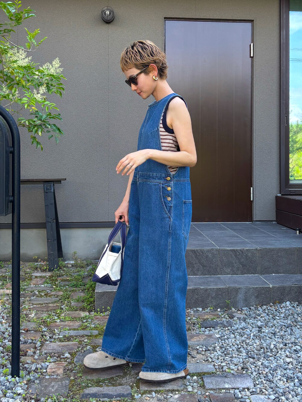 kokiminitaコラボ】コーンデニム アメスリサロペットを使った人気