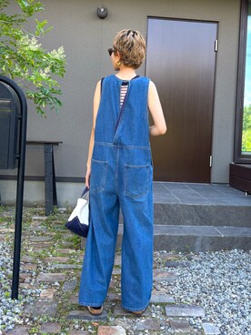 kokiminitaコラボ】コーンデニム アメスリサロペットを使った人気