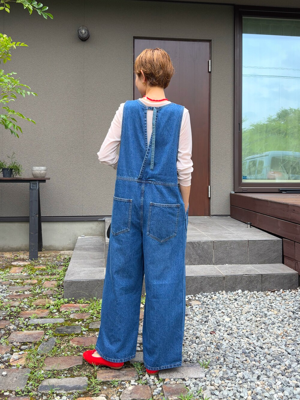 mikko｜PUAL CE CINのサロペット/オーバーオールを使った