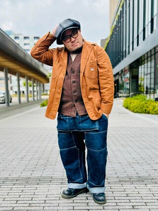 FILSONのベストを使った人気ファッションコーディネート（ユーザー