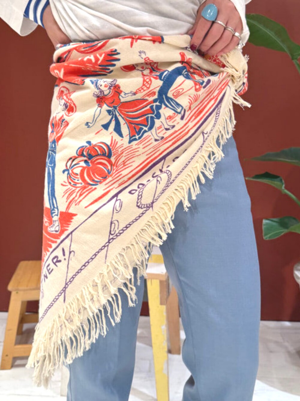 BEAMS BOY(BEAMS WOMEN)｜BINDUのバンダナ/スカーフを使った