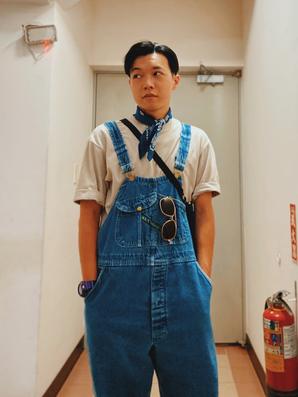 Azuma ｜KEYのサロペット/オーバーオールを使ったコーディネート - WEAR