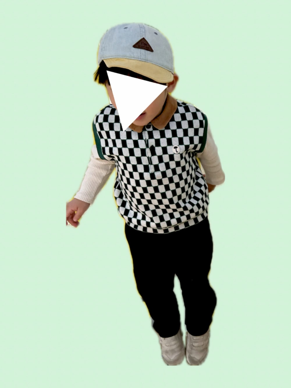𝚖𝚒𝚣𝚞☻︎　  さんの「【セットアップ】ブロックチェックトップス＆パンツ（moimoln）」を使ったコーディネートの2枚目の写真