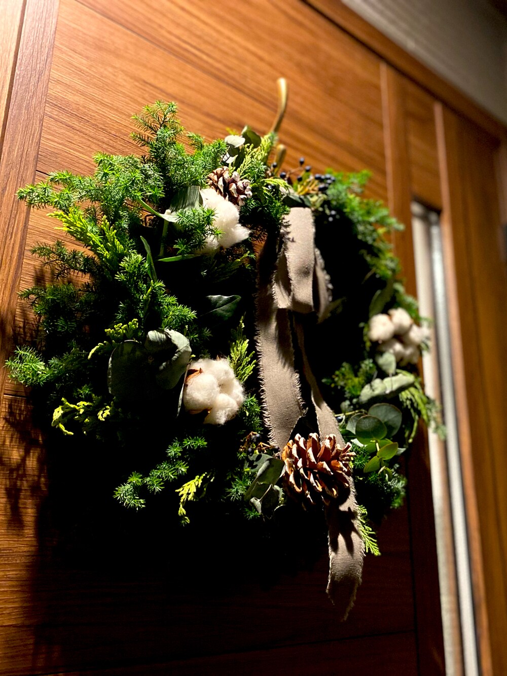 「Xmas、Xmas準備、クリスマス、クリスマス準備」｜「FleshGreenXmasLeaseのアイテム（その他雑貨、グリーン系）」を使った、くうたろうさん（メンズ・174cm）の秋コーディネートの2枚目の写真