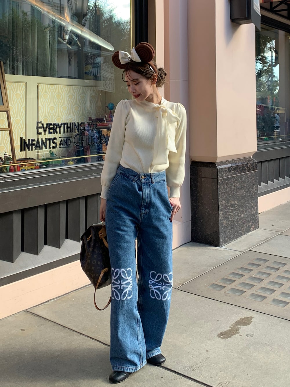 miwo｜LOEWEのデニムパンツを使ったコーディネート - WEAR