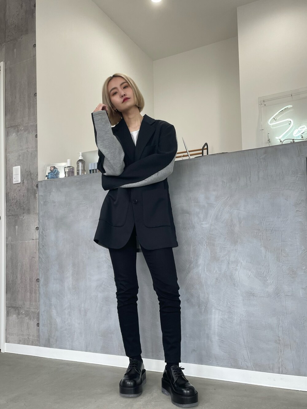 Maison Malgiela テーラードスキニーパンツ