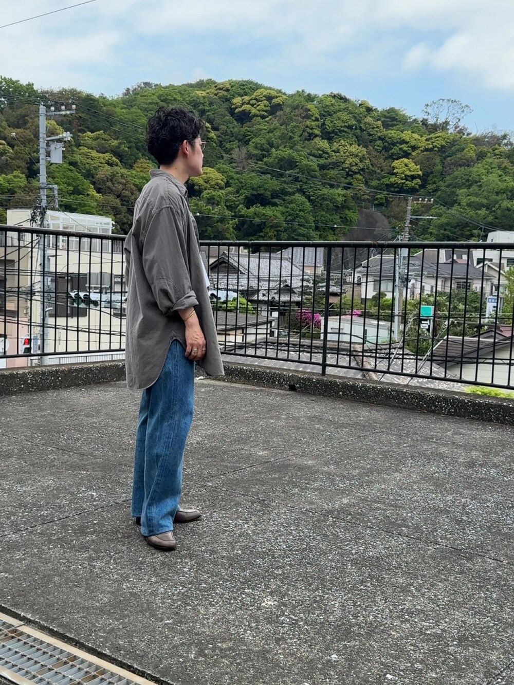 がく｜AURALEEのデニムパンツを使ったコーディネート - WEAR