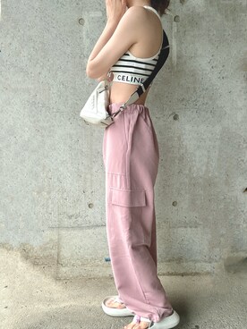 CELINEのタンクトップを使った人気ファッションコーディネート - WEAR