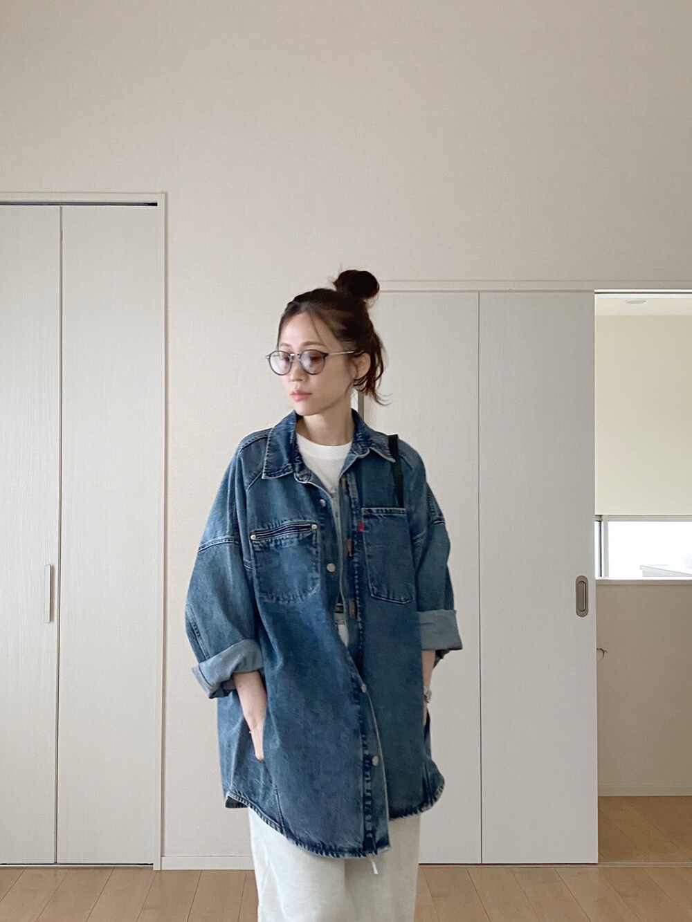 himariso｜Levi'sのデニムジャケットを使ったコーディネート - WEAR