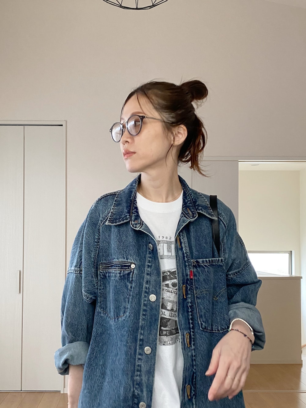 himariso｜Levi'sのデニムジャケットを使ったコーディネート - WEAR