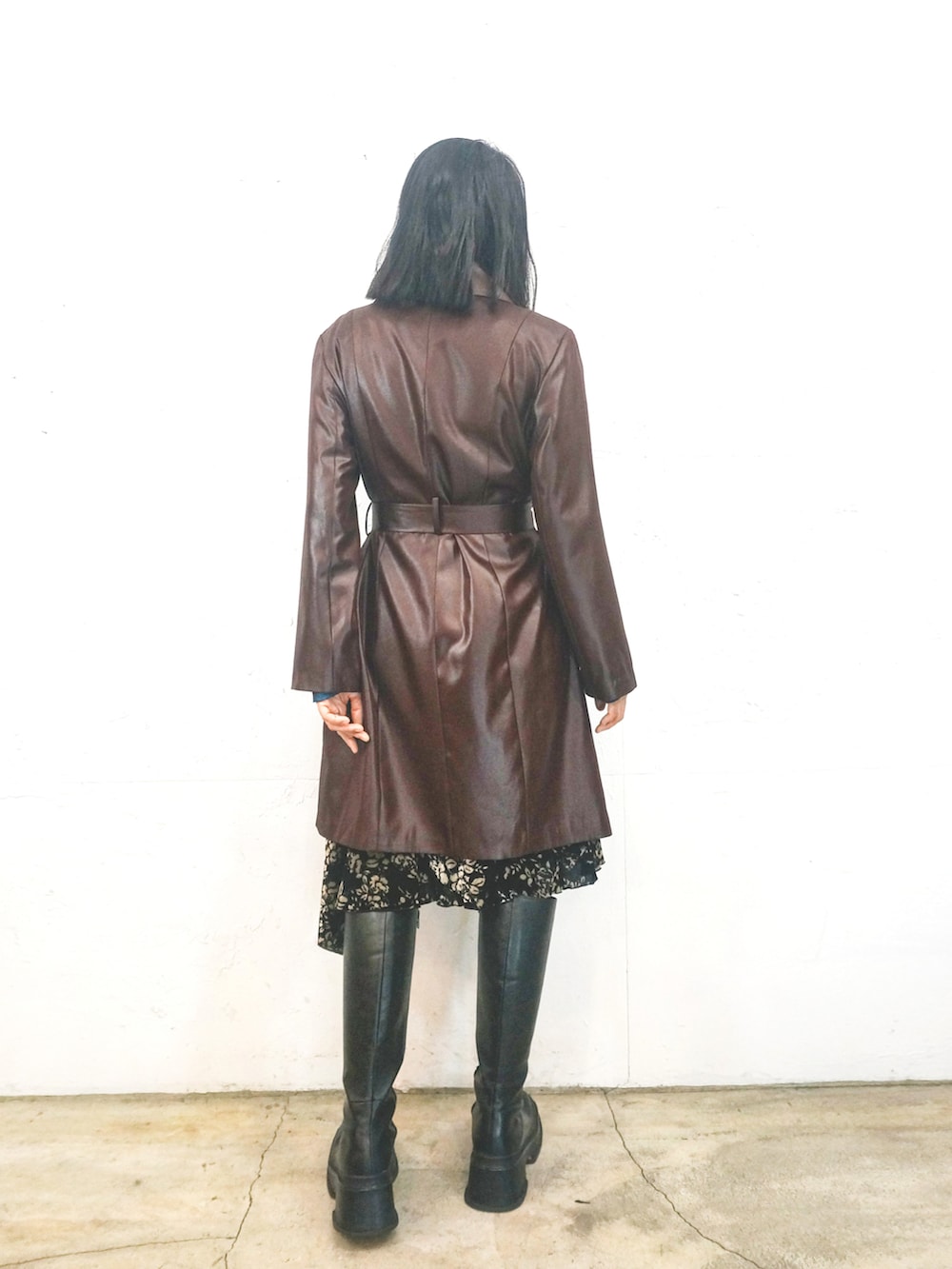 「ootd、古着MIX、古着、古着コーデ、古着女子、vintage、vintage style、vintagefashion」｜「三八計のアイテム（トップス、ブルー系）」を使った、Amanさん（レディース・164cm）の春コーディネートの4枚目の写真