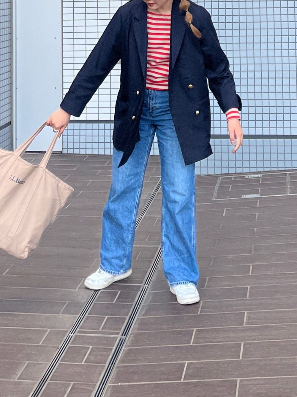 nnk｜L.L.Beanのトートバッグを使ったコーディネート - WEAR
