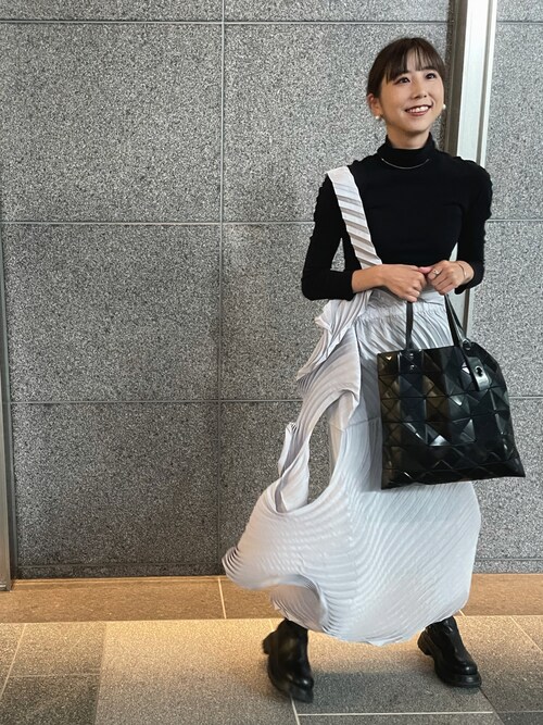 ISSEY MIYAKEのオールインワン・サロペットを使った人気ファッション