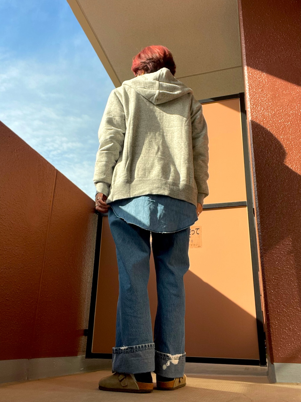 その他のサロペット/オーバーオール、その他のシャツ/ブラウスを着用したレディースの冬コーディネートの2枚目の写真