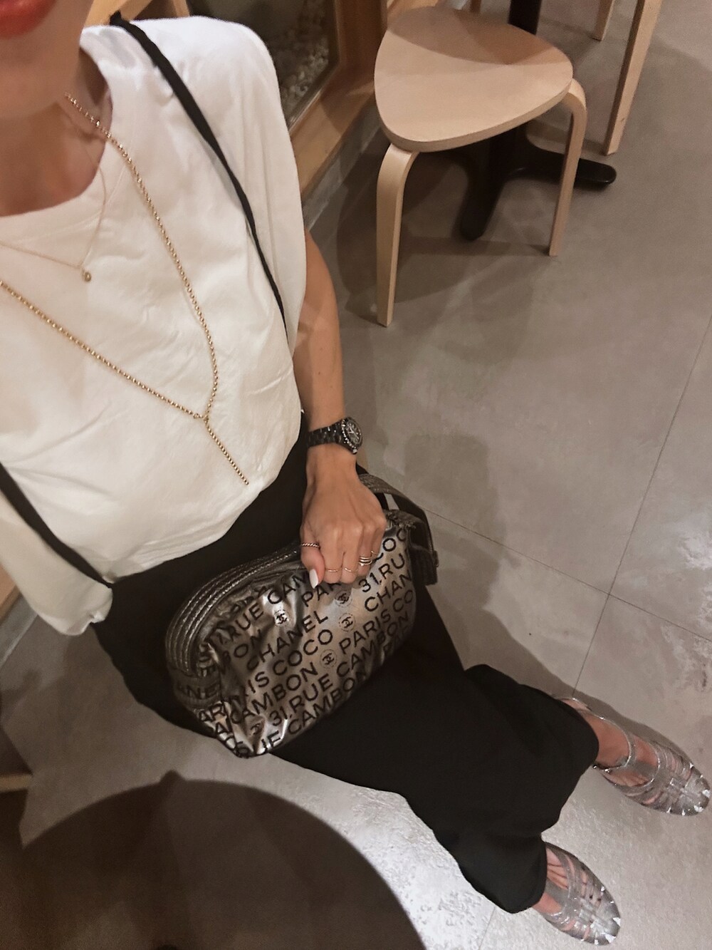 【大人気!シンプルコーディネート♪】 CHANEL バッグ Oo.hiro.oO|CHANELのバッグを使ったコーディネート - WEAR