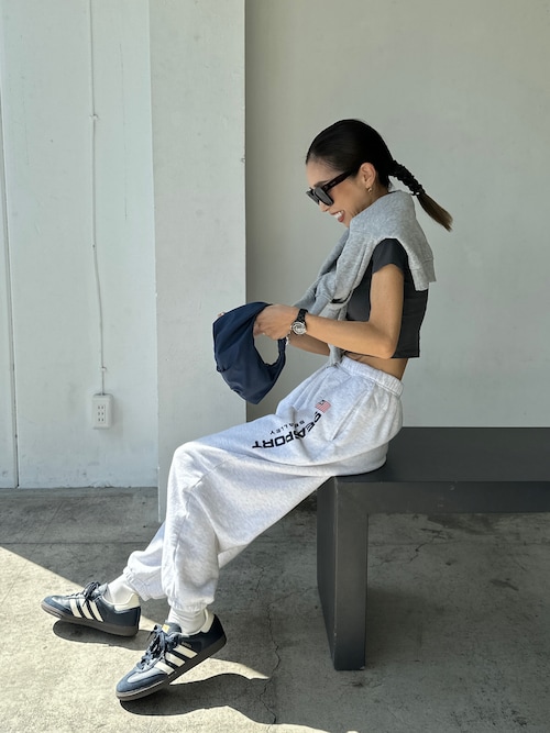 HIRO様①C6596 Leeコラボ裏毛スウェット×イージーパンツコーデ HIRO様 C6596 Leeコラボ裏毛スウェット×イージーパンツコーデ Oo.hiro.oO｜