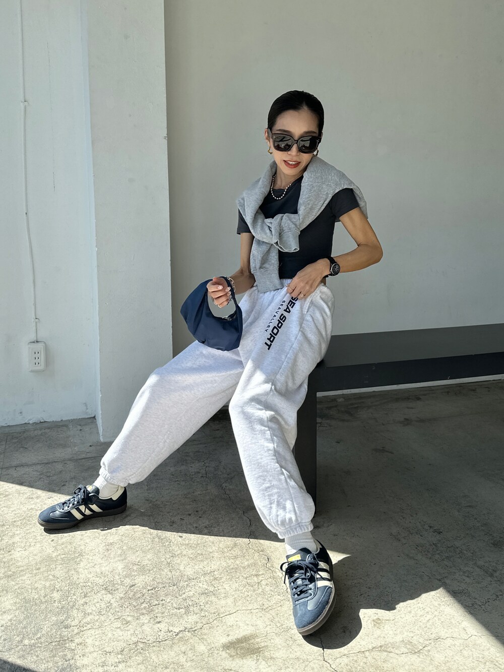 Oo.hiro.oO｜SEAのスウェットパンツを使ったコーディネート - WEAR