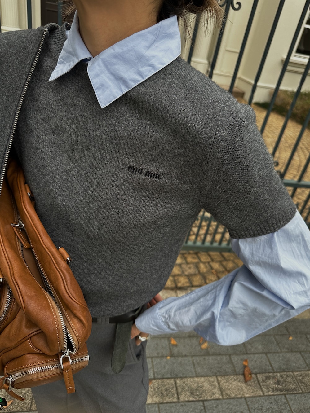 Oo.hiro.oO｜miu miuのニット/セーターを使ったコーディネート - WEAR