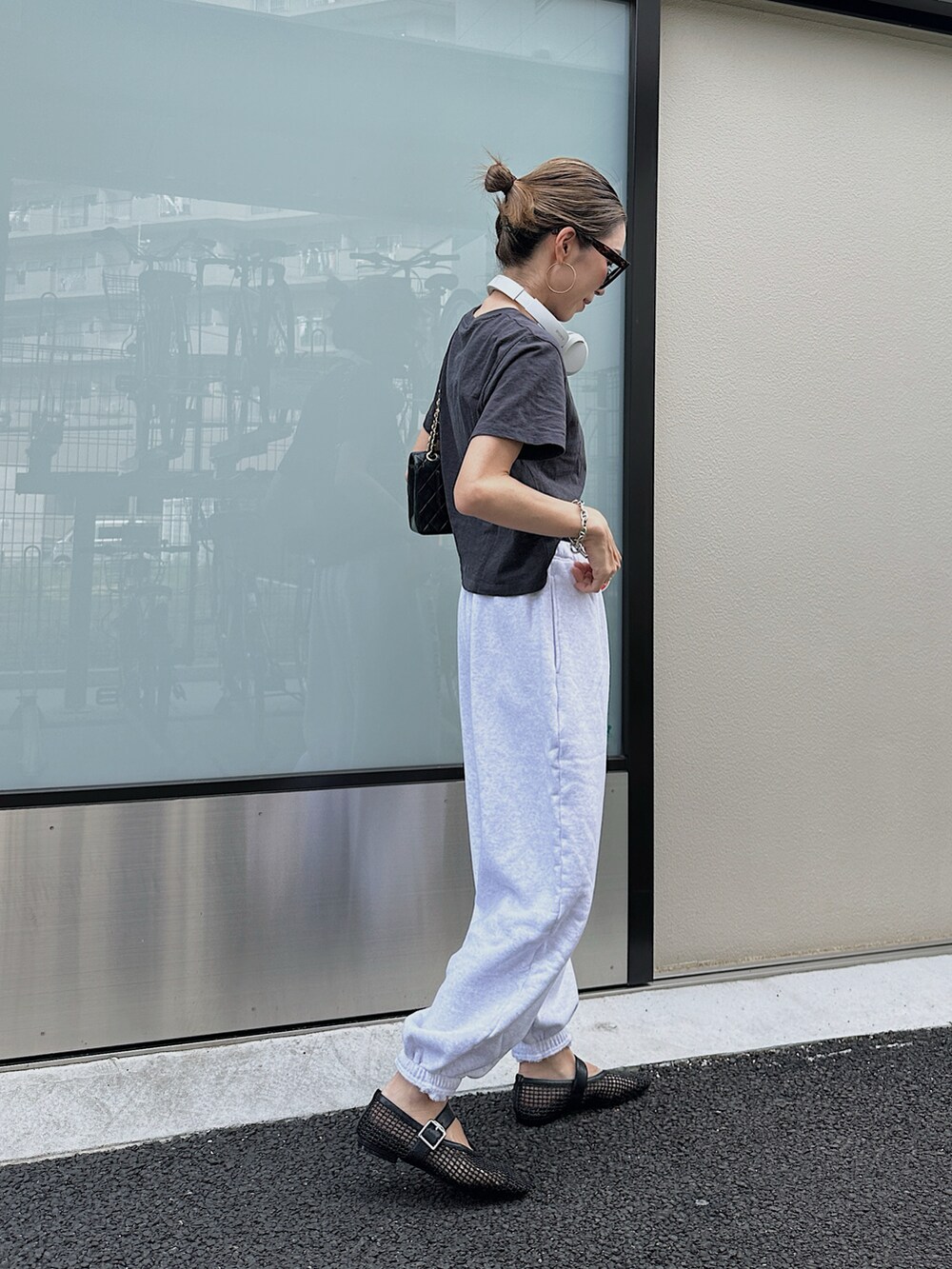 HIRO様①C6596 Leeコラボ裏毛スウェット×イージーパンツコーデ 1719845277.jpg