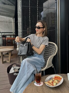 夏に魅せる大人コーデ★爽やかさ×カジュアル【HERMES】Tシャツ b13909jb-01.jpg