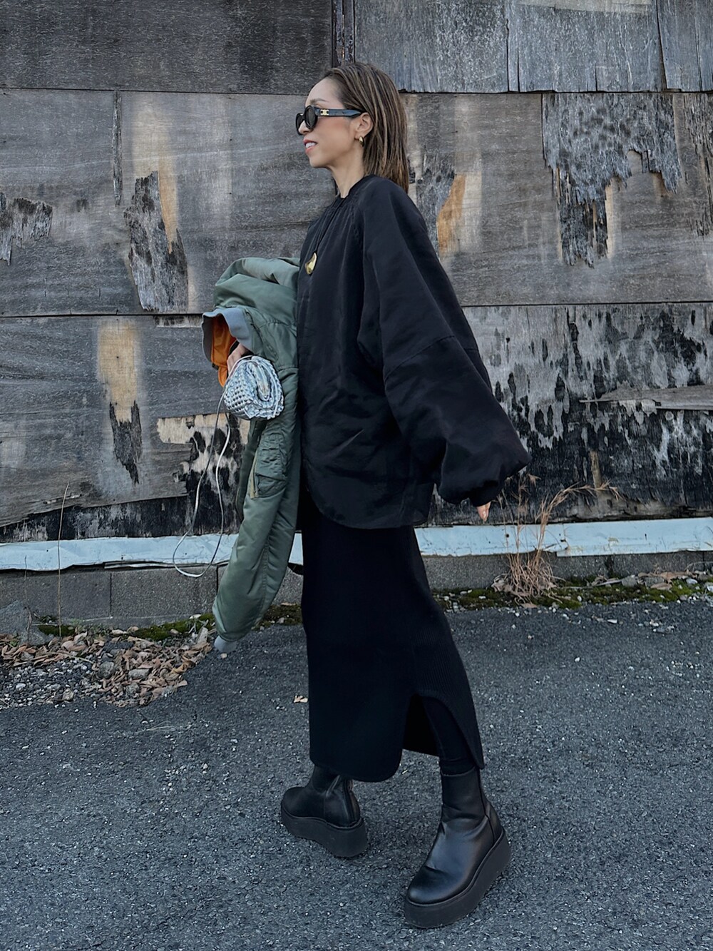 Oo.hiro.oO｜THE SHINZONEのMA-1を使ったコーディネート - WEAR