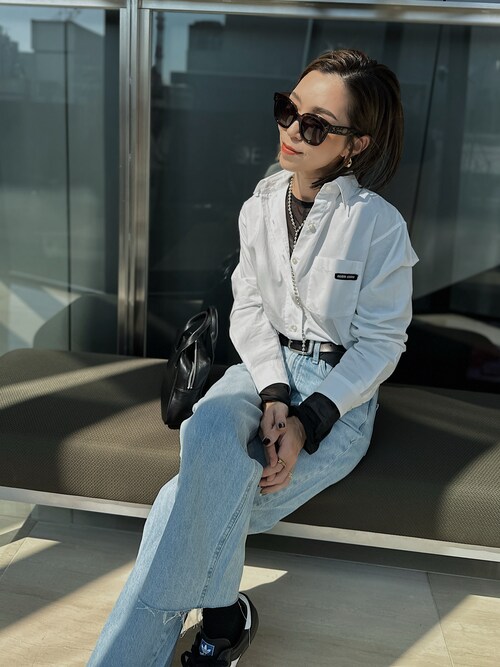 Oo.hiro.oO｜miu miuのシャツ/ブラウスを使ったコーディネート