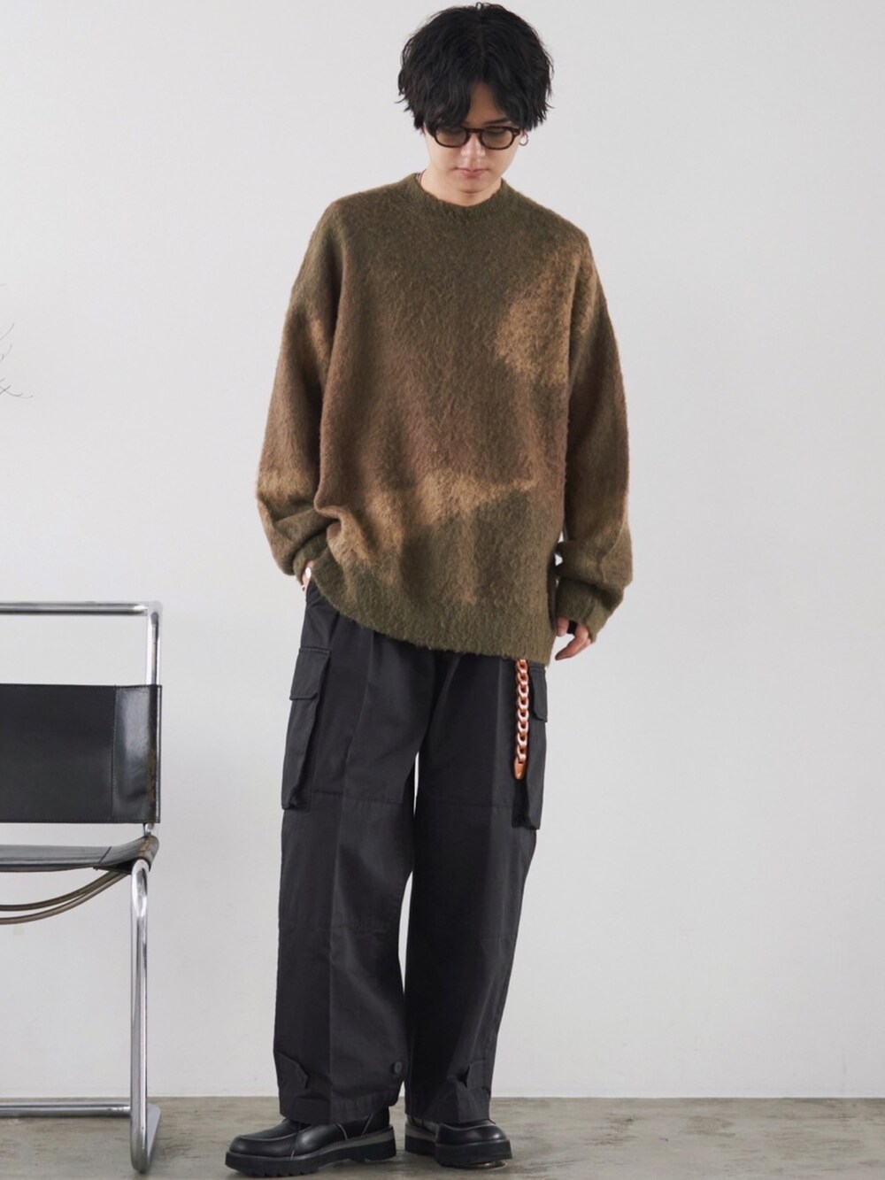 げんじ｜WYM LIDNMのニット/セーターを使ったコーディネート - WEAR