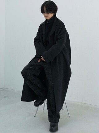 LIDNM（リドム）STRECCAN REVER COAT　 チェスターコート LIDNM（リドム）の「STRECCAN REVER COAT（チェスターコート