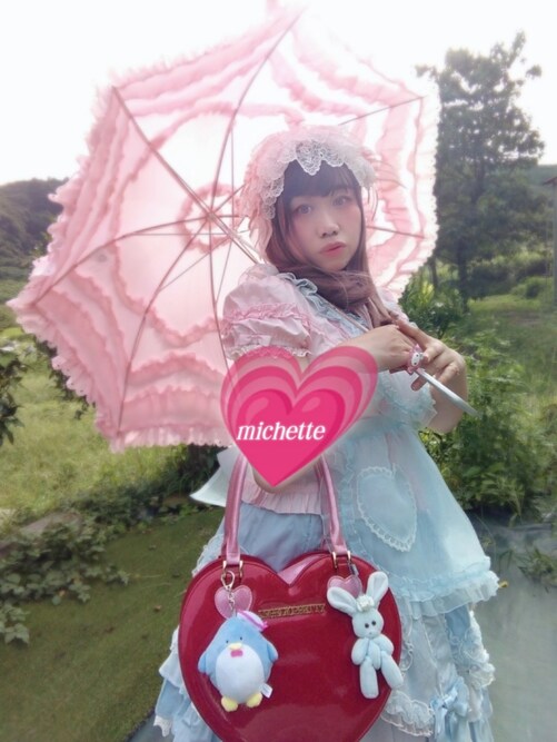 angelic pretty ハートバッグ LOVE Quilted Heart Bag by Angelic Pretty