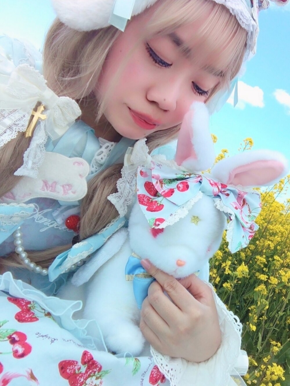 M*o様 Angelic Pretty magical etoile エプロン風 Magical Etoile Apron Skirt by Angelic Pretty