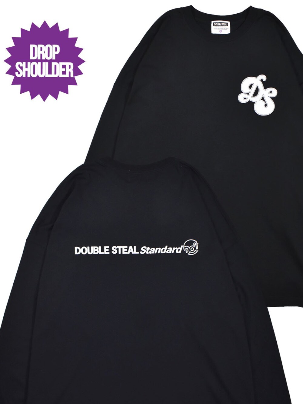 ブルー系のスニーカー、ブルー系のその他パンツ、グレー系のTシャツ/カットソーを着用したメンズの秋コーディネートの2枚目の写真