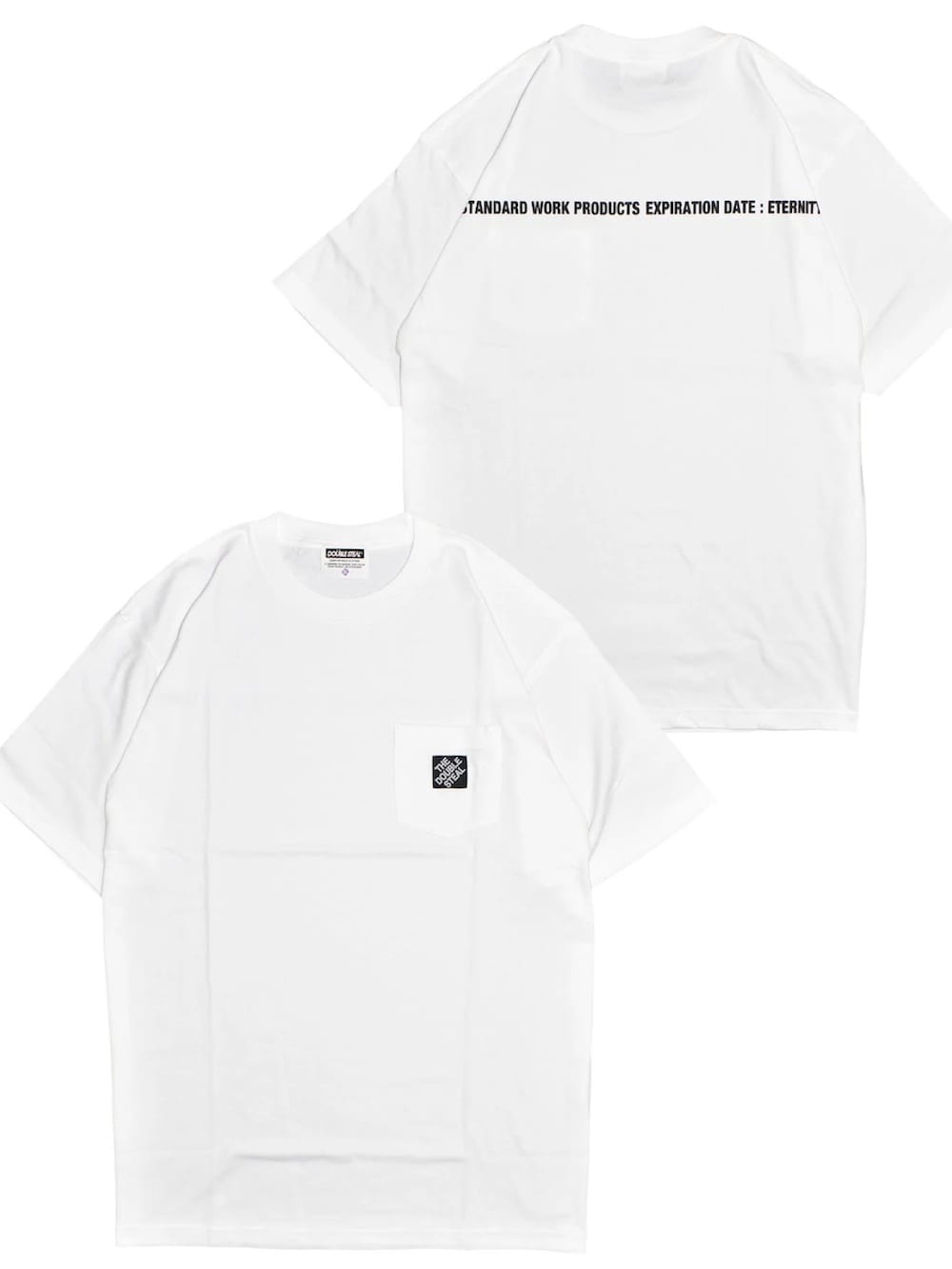 ブラック系のスニーカー、グレー系のその他パンツ、ホワイト系のTシャツ/カットソーを着用したメンズの春コーディネートの2枚目の写真