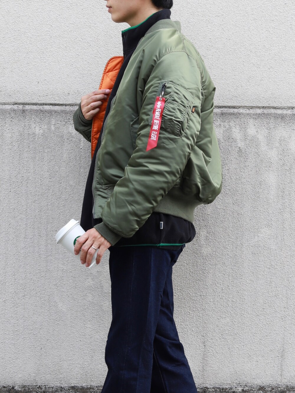 ひっち｜ALPHAのMA-1を使ったコーディネート - WEAR