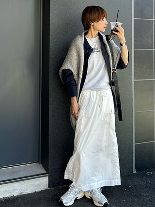 ★毎日のコーディネートにジョガースニーカー 【ALDO】Carefree RIHO｜NEW BALANCEのスニーカーを使ったコーディネート - WEAR