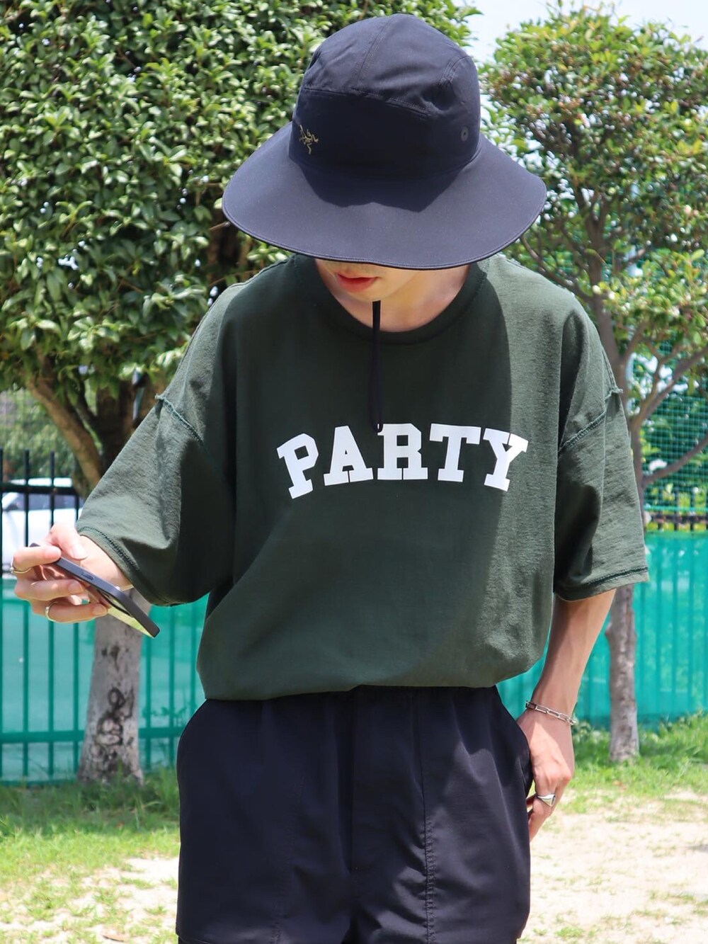 アーロ バケットハット ストライプ タキマキさんコーデ KIJIMA TAKAYUKI / キジマ タカユキ】VENTILE BUCKET HATの